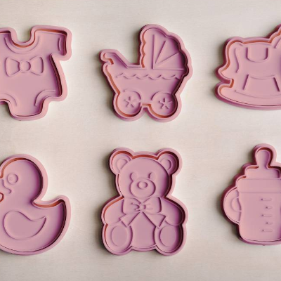 Baby Party Keksausstecher | Zauberer | Cookie Cutters | Ausstechform | Keksform | Plätzchenform | Plätzchenausstecher