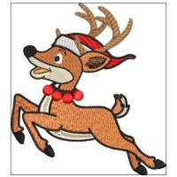 Stickdatei running reindeer *Ritchie* Bild 2