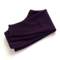 Leggings 100% Kaschmir 86/92 violett Upcycling Kaschmirhose für Kinder Longie Strickhose Bild 5