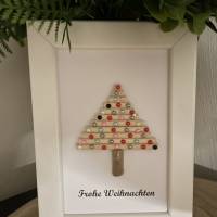 Pebbleartbild Weihnachtsbaum,Geschenkidee,Weihnachten Bild 2