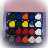 Set Kindergeburtstag mit GRATIS Farben - 14 Figuren aus hochwertigem Stuckgips inklusive Farben zum selber Bemalen Bild 7