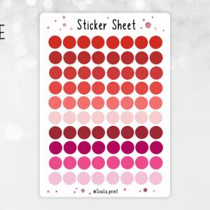 Mini Dot Sticker | Kreise | Dots | Punkte | Bulletjournal | Journal Sticker Bild 7