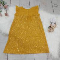 Bluse oder Kleid aus Musselin, Punkte, verschiedene Farben möglich, Gr. 74-128 Bild 4