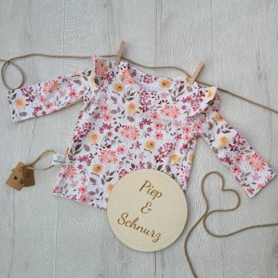 Longsleeve mit floralen Muster mit Flügelchen