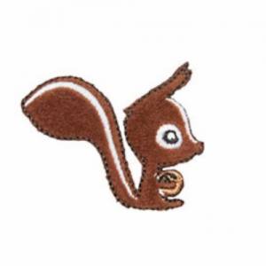 Eichhörnchen Bügel-Applikation Bild 1