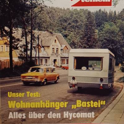 Der Deutsche Straßenverkehr - Nr.8 - August 1975 - Test: Wohnanhänger Bastei