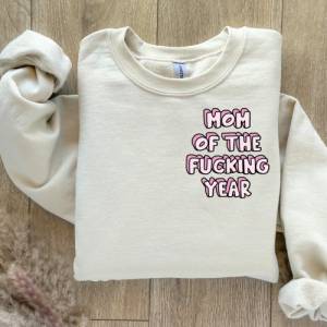 Damen Pullover | Oversized Sweater | Sweatshirt Damen | Mom of the Year Bild 1