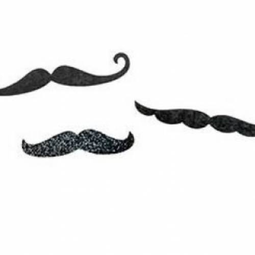 Bärte Bügel-Applikationen