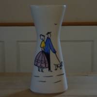Besondere Keramik-Vase in Form und Dekor Bild 1