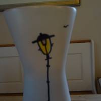 Besondere Keramik-Vase in Form und Dekor Bild 5