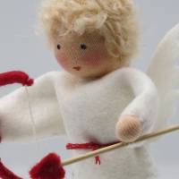 Liebesbote - Valentinstag - Amor - Blumenkind - Jahreszeitentisch - Waldorf Art Bild 6
