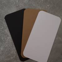 Budget Binder Blanko Dashboards Deckblätter zum selbst gestalten passend für A6 Zipper Umschläge schwarz weiß oder Kraft Bild 1