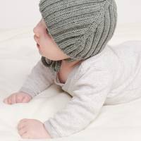 handgestrickte Baby- und Kleinkindmütze Pixiemütze Merinowolle im Drops-Design in Wunschgröße Bild 1