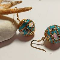 Ohrringe mit Indonesische Perlen Bild 7