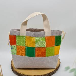 One-of-a-kind Project bag, Projekttasche, Projektbeutel, Bobbeltasche, Stricktasche, Field Bag, Socken stricken, knittin Bild 1