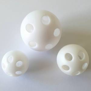 3 Stück Rasselball Set - für Spielzeug Bild 2