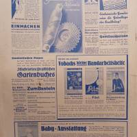 Praktische Damen-und Kinder-Mode  -  Heft 10  1935   - Neue Glockenröcke  -- mit Schnittmuster - Bild 2