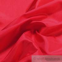 Stoff Polyester Kleidertaft rot Taft dezenter Glanz Bild 1