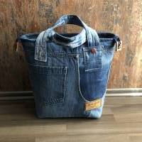 AichelBag Jeans Upcycling Shopper Bild 2