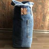 AichelBag Jeans Upcycling Shopper Bild 3