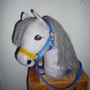 Halfter mit Zügel Hobby Horse, Hobby Horse, Halfter, Halfter mit Zügel blau Bild 5