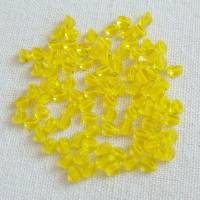 20 Gramm pinch beads, kristall gelb, böhmische Glasperlen zur Schmuckherstellung Bild 1