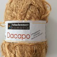 Dacapo Wolle, superweiches Flauschgarn beige, Farbe 0005, 50 g/Lauflänge 135 m, pflegeleichtes Strickgarn Bild 2