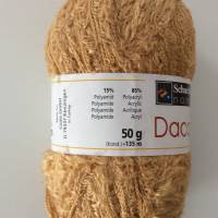 Dacapo Wolle, superweiches Flauschgarn beige, Farbe 0005, 50 g/Lauflänge 135 m, pflegeleichtes Strickgarn Bild 4