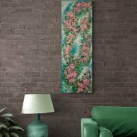 BLÜTEN-SERENADE - florales, abstraktes Gemälde auf Leinwand von Christiane Schwarz Bild 3