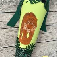 supercoole Dschungel-Schultüte mit Tiger-Motiv Bild 2