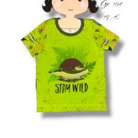 T-Shirt Krokodil "Stay Wild" Gr. 104 Bild 1