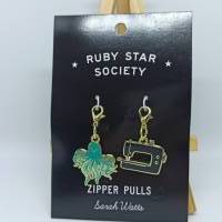 Zipper Pulls Ruby Star Society Nähmaschine Bild 1