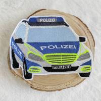 Polizeiwagen, Polizeiauto, Police Car, Stickapplikation, Aufbügler, Bild 1