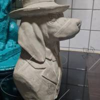 Latexform Hund mit Frack und Zylinder Gießform Mold Dachshund Hund Jagdhund - NL000400 Bild 8