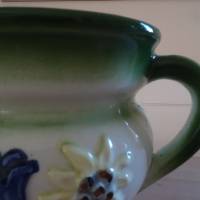 Rustikaler Keramik-Krug für Bergblumen-Liebhaber Bild 4