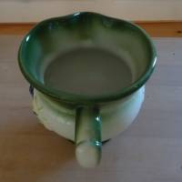 Rustikaler Keramik-Krug für Bergblumen-Liebhaber Bild 6