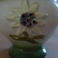 Rustikaler Keramik-Krug für Bergblumen-Liebhaber Bild 8