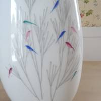 Fischmaul-Vase mit dezentem Dekor.Thomas. Höhe: 24 cm Bild 3