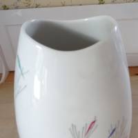Fischmaul-Vase mit dezentem Dekor.Thomas. Höhe: 24 cm Bild 9