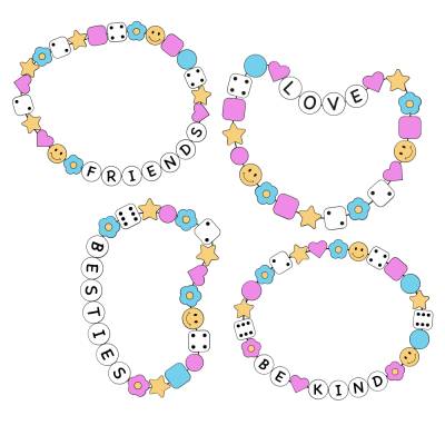 Freundschaftsbänder Plotterdatei - SVG Download Datei - Plotterdatei - Basteln - DIY - Cricut - Taylor Swift