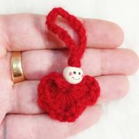 Mini Herzchen, Glücksbringer zum Valentinstag mit Gedicht Bild 1