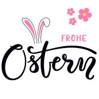 Frohe Ostern Plotterdatei - SVG Download Datei - Plotterdatei - Basteln - DIY - Cricut Bild 1
