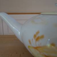 Handbemalte Teekanne mit Dolomitenmotiv. Besondere Form. Heinrich Porzellan Bild 3