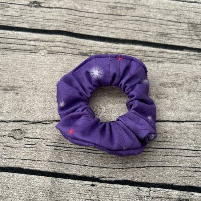 toller Zopfgummi Haargummi Scrunchie passend zu Ranzen - Lila -