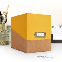 SAMMELBOX, Box mit Deckel in verschiedenen Farben, leer, Schachtel mit schrägem Deckel, Kiste zum Aufbewahren, Kasten zu Bild 6
