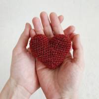 Handgefertigtes kleines Herz, Geschenke zum Valentinstag Bild 4