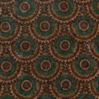 Korkstoff Corcoon Muster Mandala, grün (1m /16,00€) Bild 1