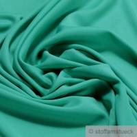 Stoff Polyester Elastan Interlock Jersey grün leicht bi-elastisch Bild 1