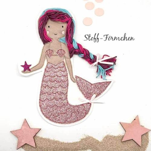 Große Meerjungfrau-Applikation