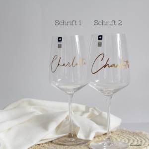 Personalisiertes Teeglas | Doppelwandiges Teeglas | Glas mit Namen | Geschenkidee | Geschenk Geburtstag | Bild 2